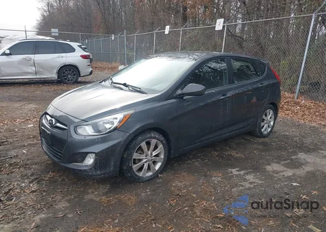 2012 Hyundai Accent Se из США, поврежденный, VIN KMHCU5AE7CU002605